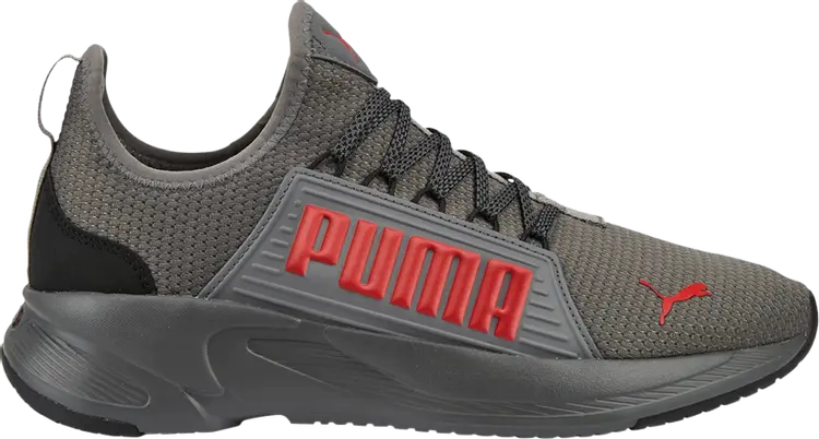 

Кроссовки Puma Softride Premier Slip-On Castlerock High Risk Red, серый