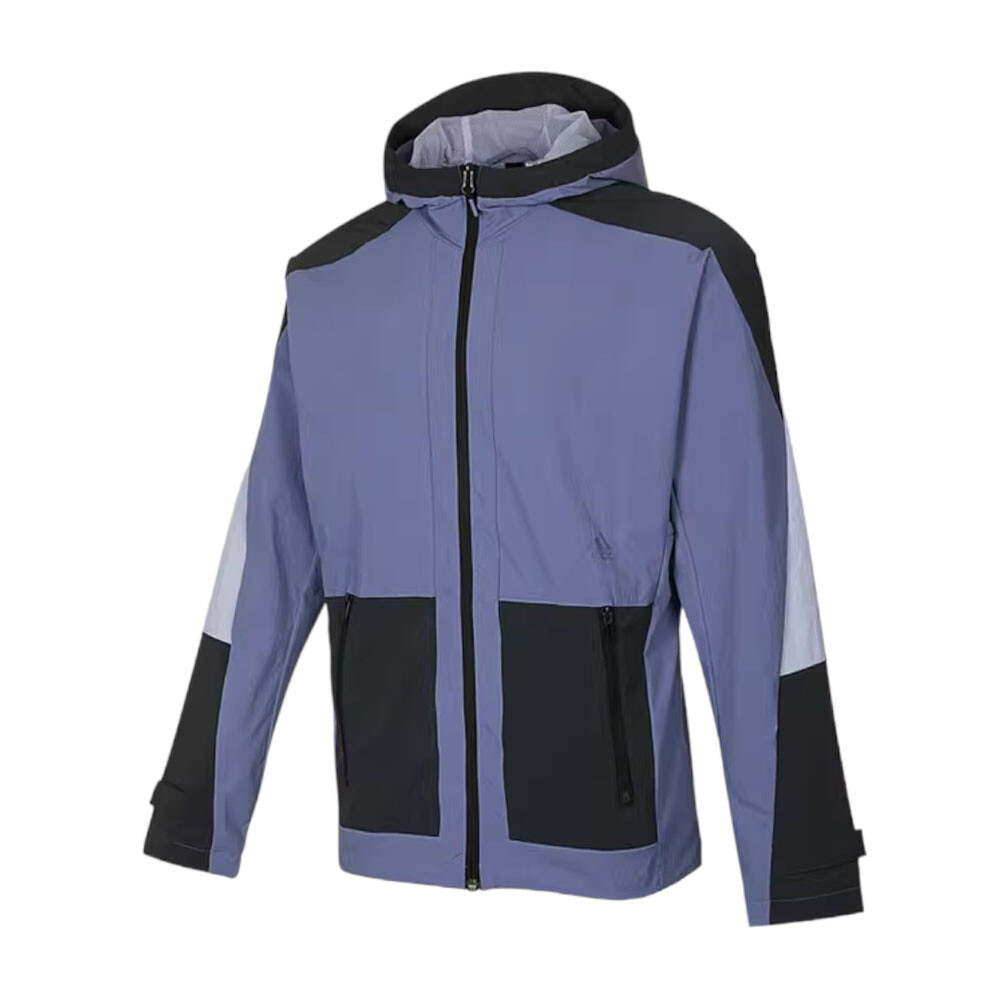 

Куртка Adidas Colorblock Hooded, фиолетовый