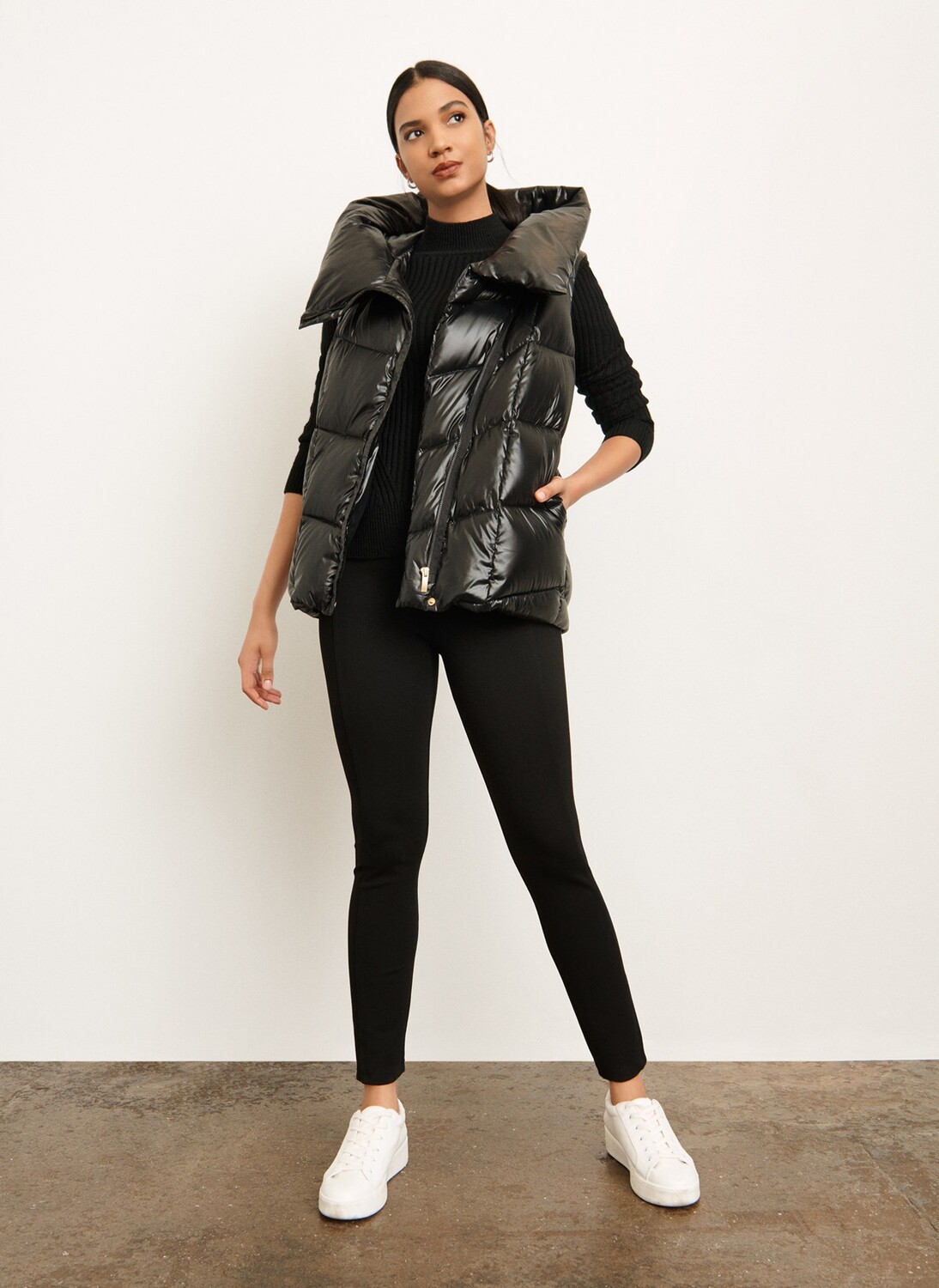 

Жилет пуховой Donna Karan, Черный