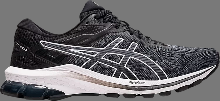 Кроссовки wmns gt 1000 10 'black white' Asics, черный - фото