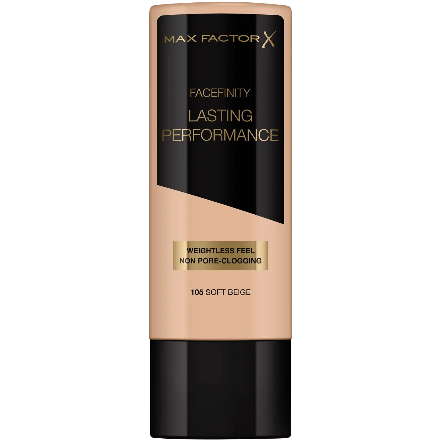 

Стойкая покрывающая тональная основа нежно-бежевого цвета 105 Max Factor Facefinity Lasting Performance, 35 мл