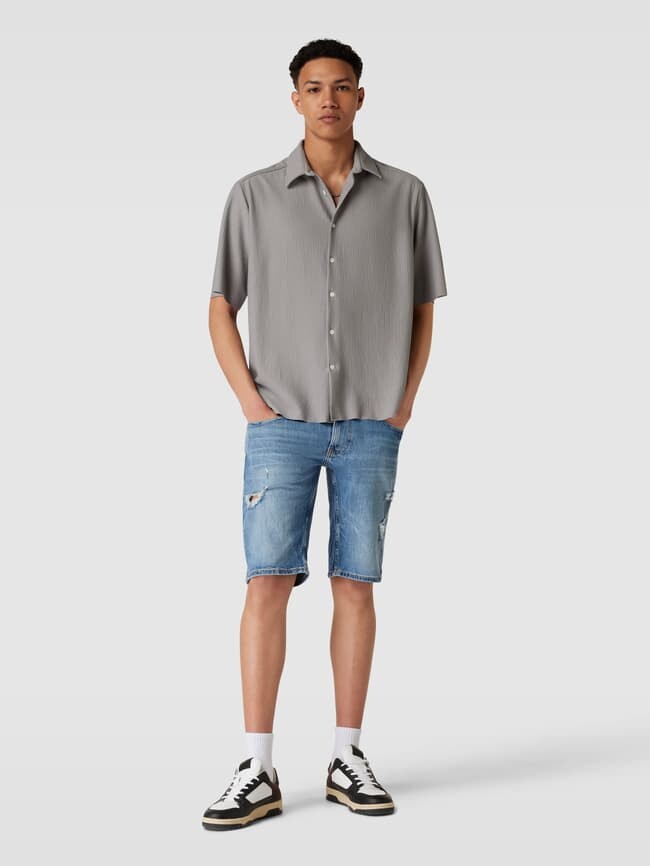 

Джинсовые шорты в потертом виде, модель "RONNIE" Tommy Jeans, джинс