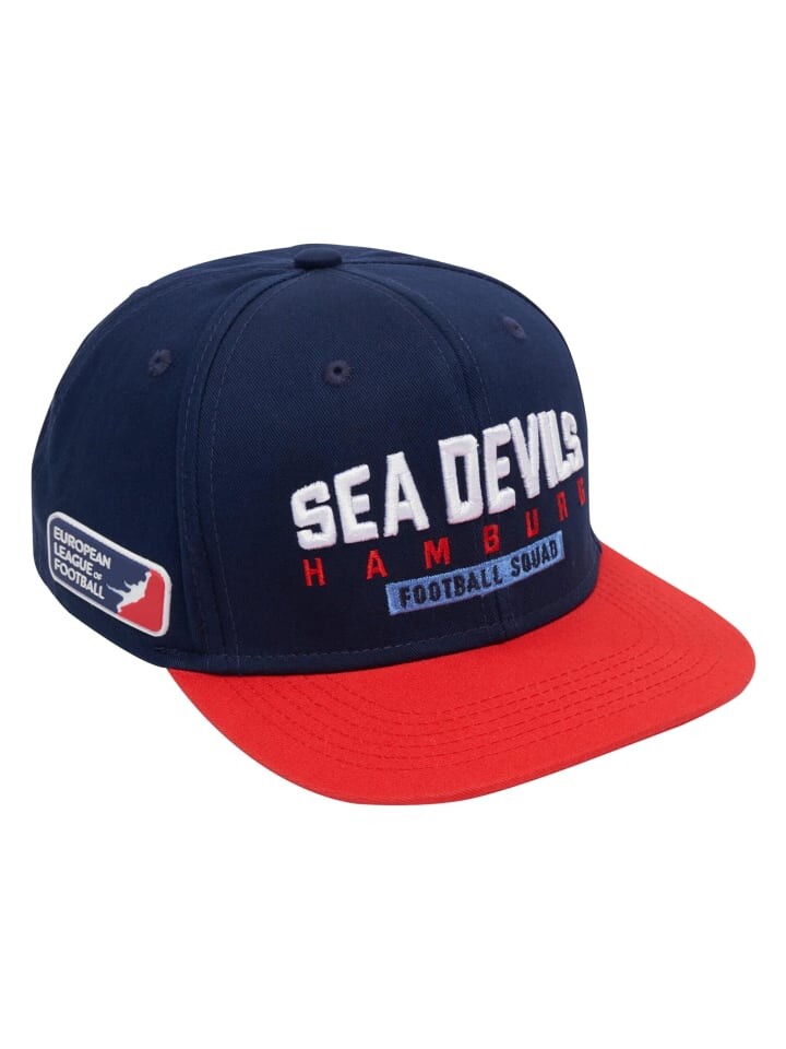 

Бейсболка DEF Snapback, цвет pageant blue/tomato