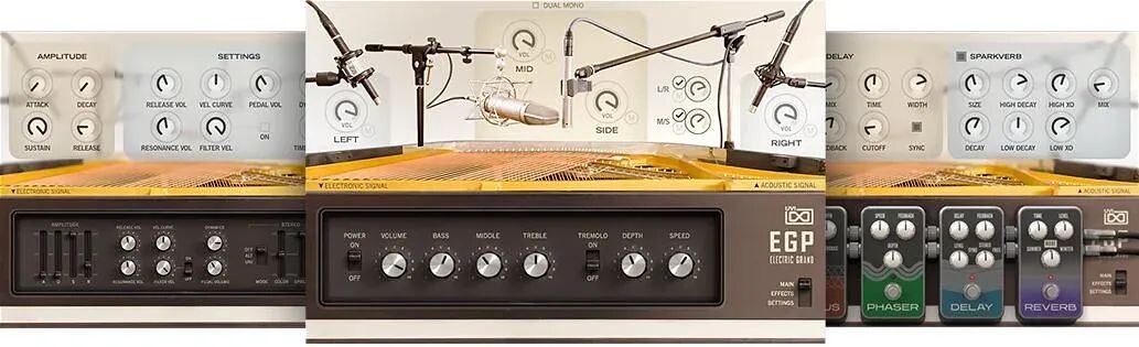 

Программный инструмент UVI EGP Electric Grand Piano