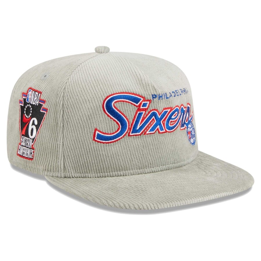 

Бейсболка New Era Philadelphia 76Ers, серый