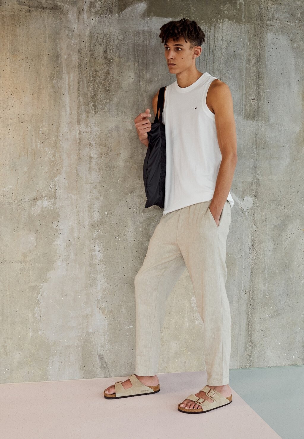 

Топ Tank Tees 2 Pack Tommy Jeans, цвет white/black
