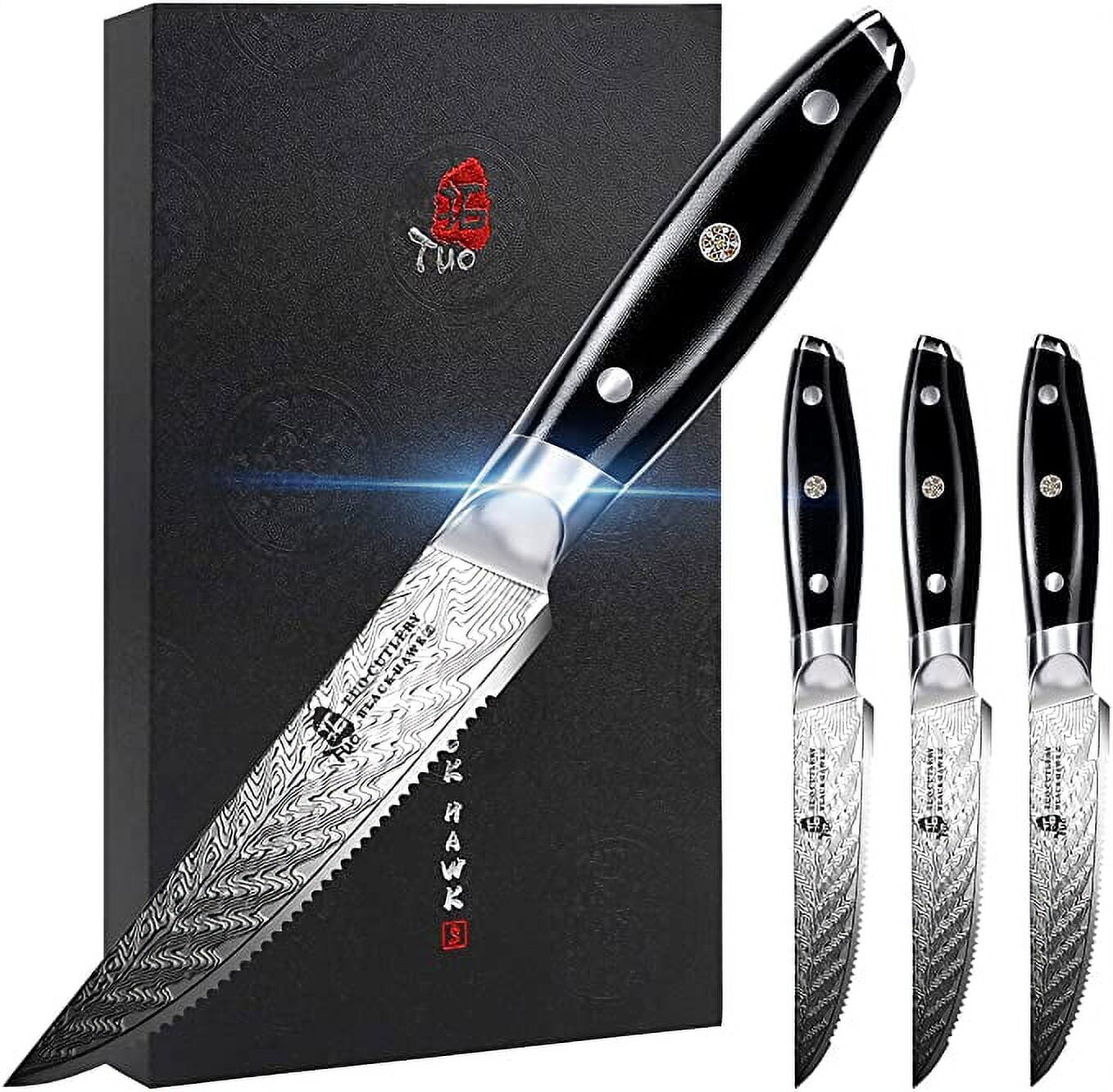 

Ножи для стейка Tuo Cutlery, 4 штуки