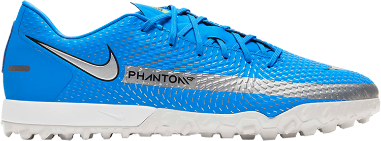 Кроссовки Nike Phantom GT Academy TF 'Photo Blue Metallic Silver', синий - фото