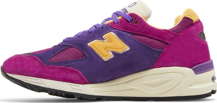 New balance store purple yellow