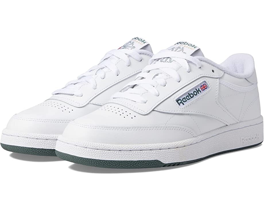 

Кроссовки Reebok Club C 85 Lifestyle, бело-зеленый