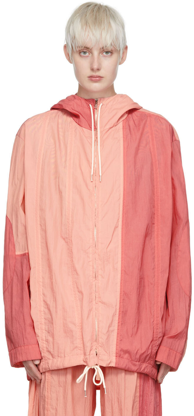 

Розовая нейлоновая куртка Stella McCartney, Розовый