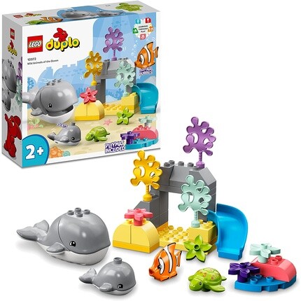 

Набор фигурок Lego 10972 Duplo Ocean Wild Animals для малышей