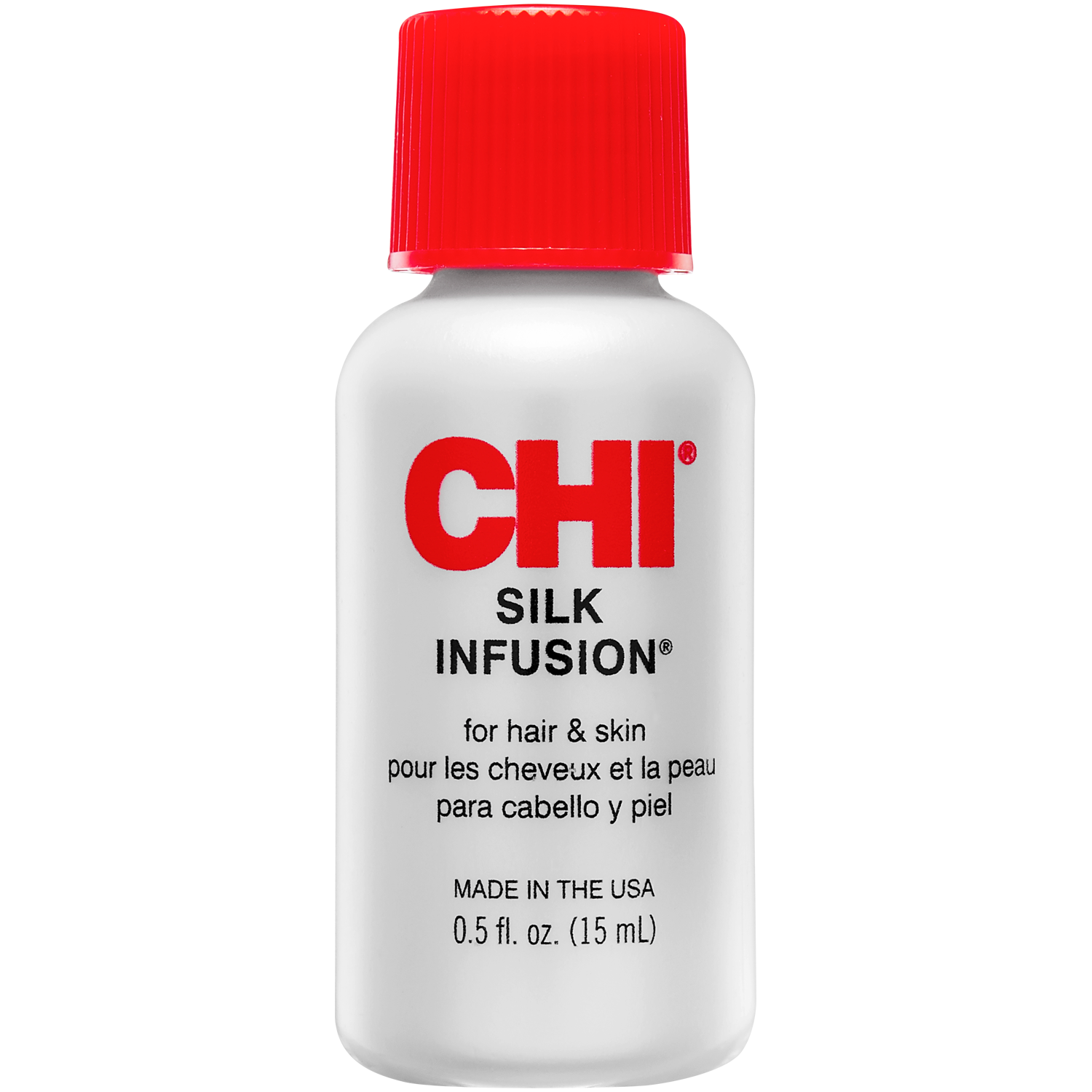 Chi Silk Infusion несмываемое масло для шелковых волос, 15 мл - фото