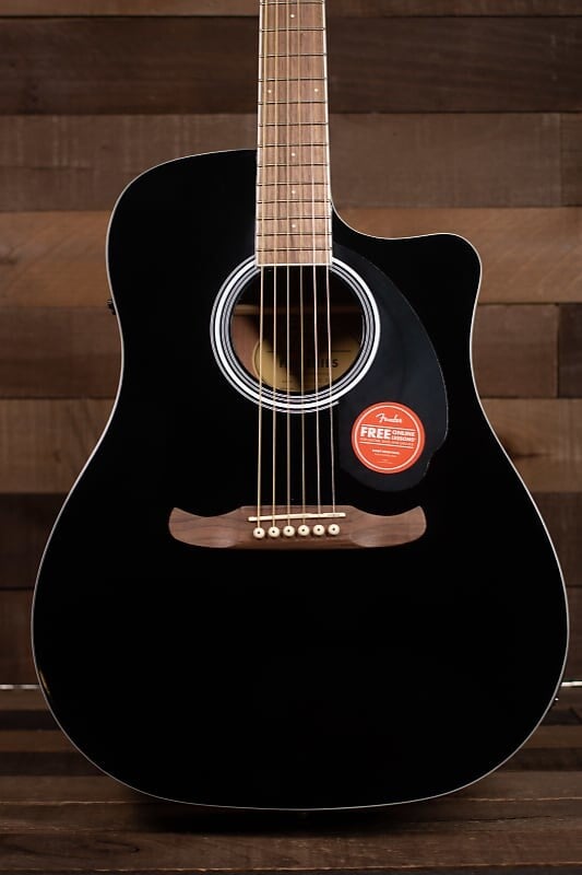 

Fender FA-125CE Dreadnought, Орех FB, Черный FA-125CE Dreadnought, Walnut Fingerboard, Black