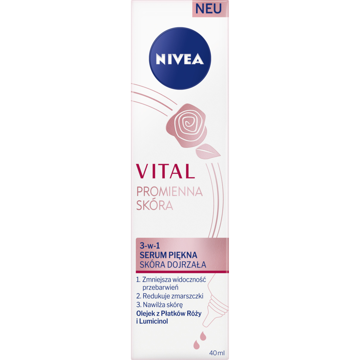 Nivea Vital сыворотка для лица, 40 мл - фото