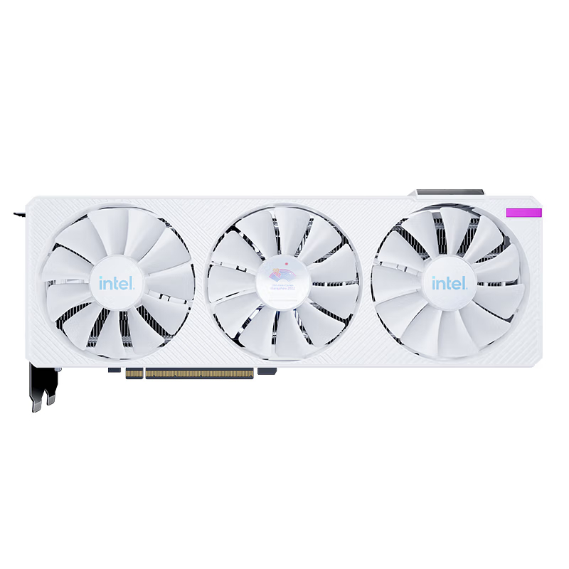 Видеокарта GUNNIR Intel Arc A750 Photon 8G OC W Asian Games co-branded model, 8 Гб, белый