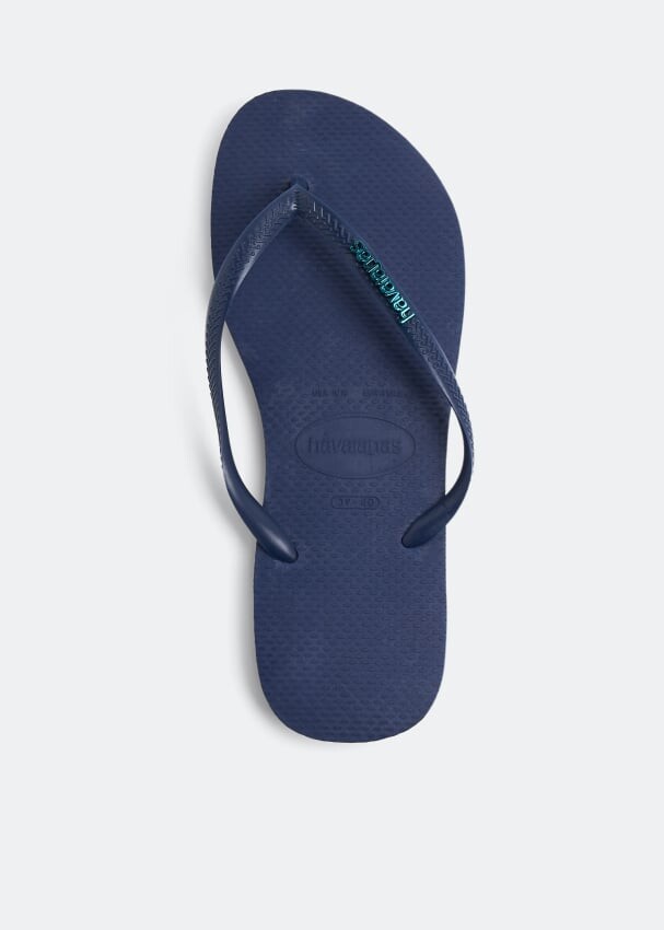 

Шлепанцы HAVAIANAS Slim flip flops, синий
