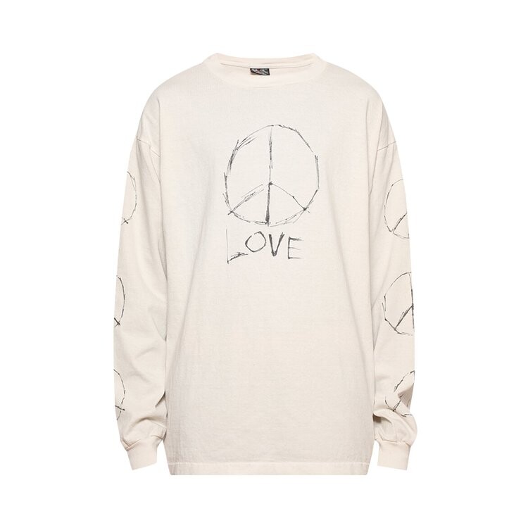 

Футболка Saint Michael Love Long-Sleeve 'White', белый