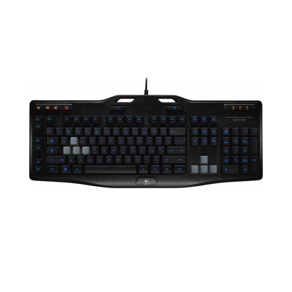 

Клавиатура игровая мембранная Logitech G105, черный