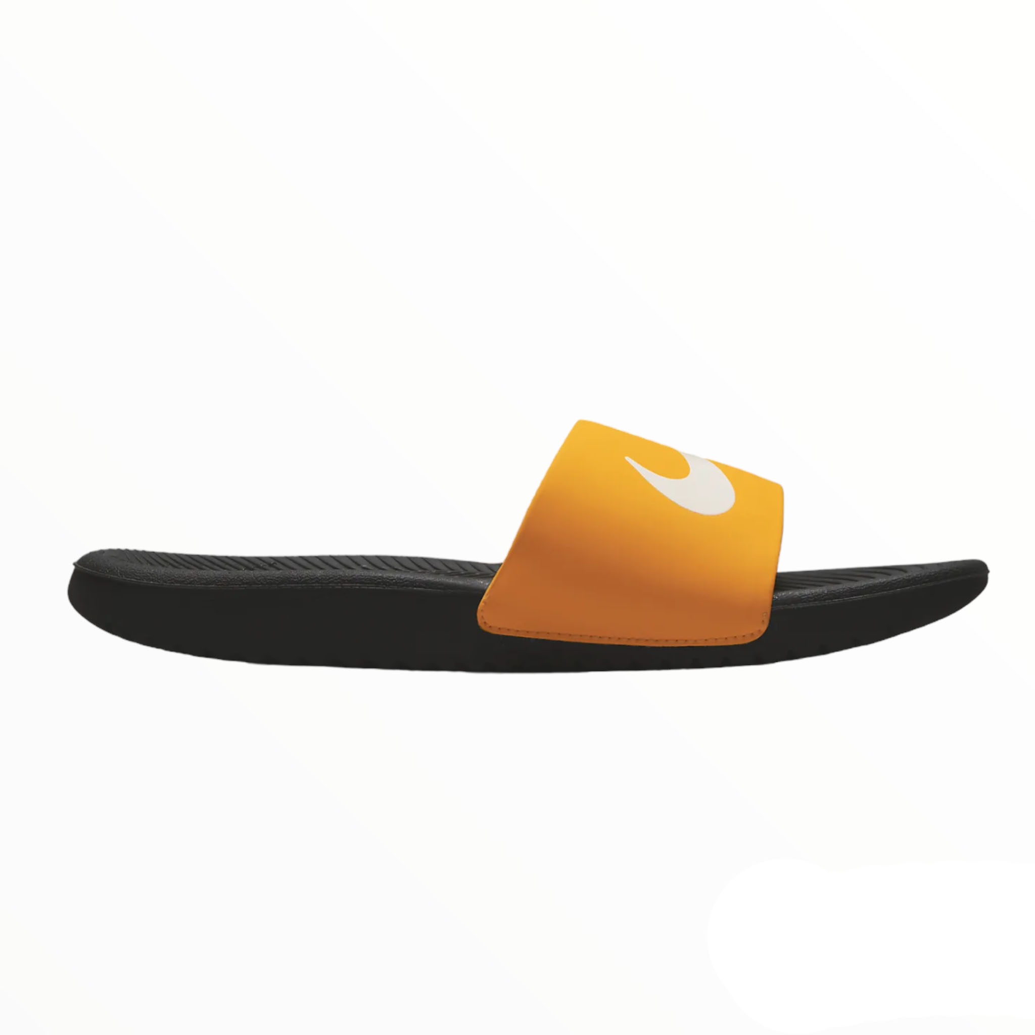 цена Шлепанцы Nike Kawa GS, оранжевый/черный