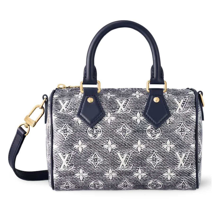 

Сумка Louis Vuitton Speedy Bandouliere 20, темно-синий