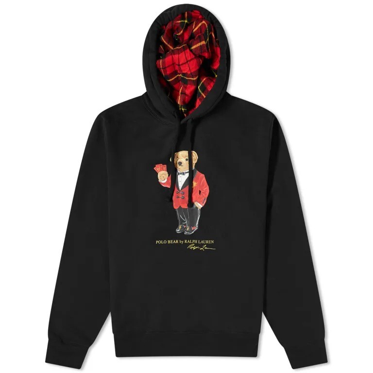 

Толстовка Polo Ralph Lauren Lunar New Year Bear, черный