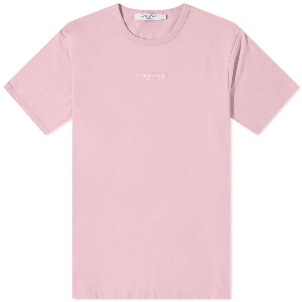 

Футболка Maison Kitsune Maison Kitsune Embroidered Relaxed Tee, Белый