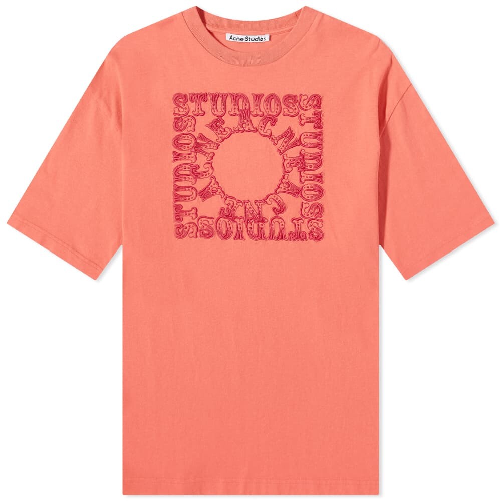 

Футболка Acne Studios Edlund Circus Logo Tee