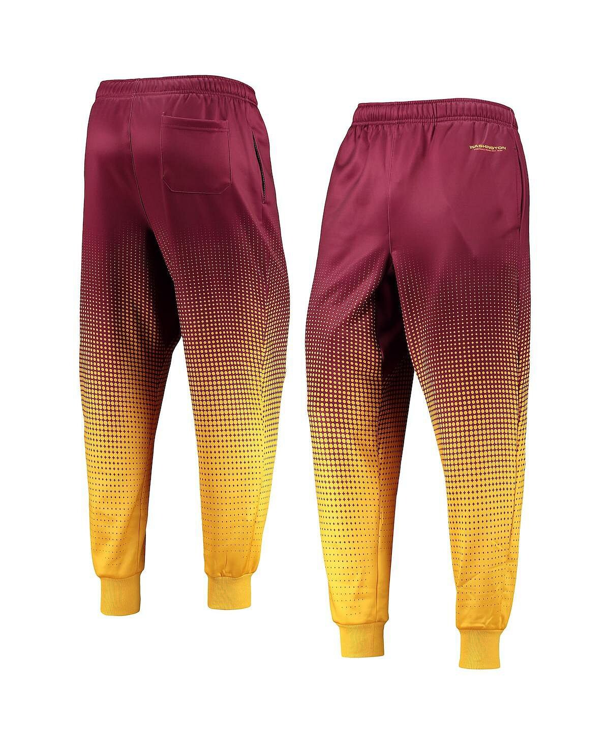 

Мужские бордовые брюки-джоггеры washington football team gradient jogger FOCO