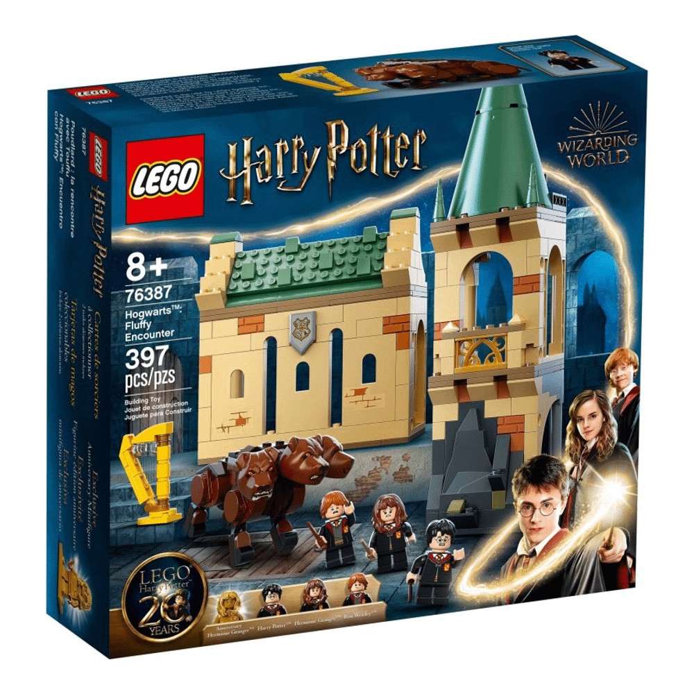 lego 76960 встреча с брахиозавром Конструктор LEGO Harry Potter 76387 Хогвартс: пушистая встреча