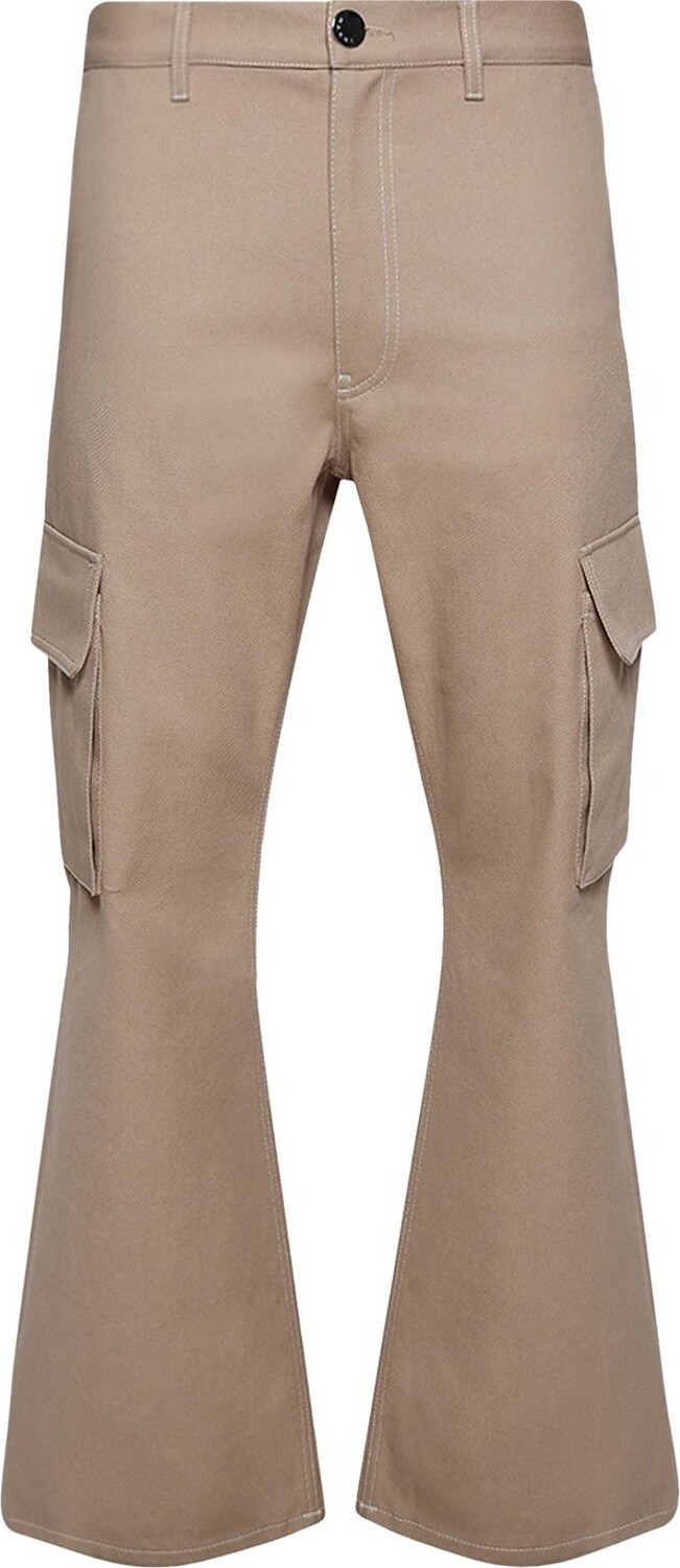 

Брюки Marni Cargo Pant 'Straw', кремовый