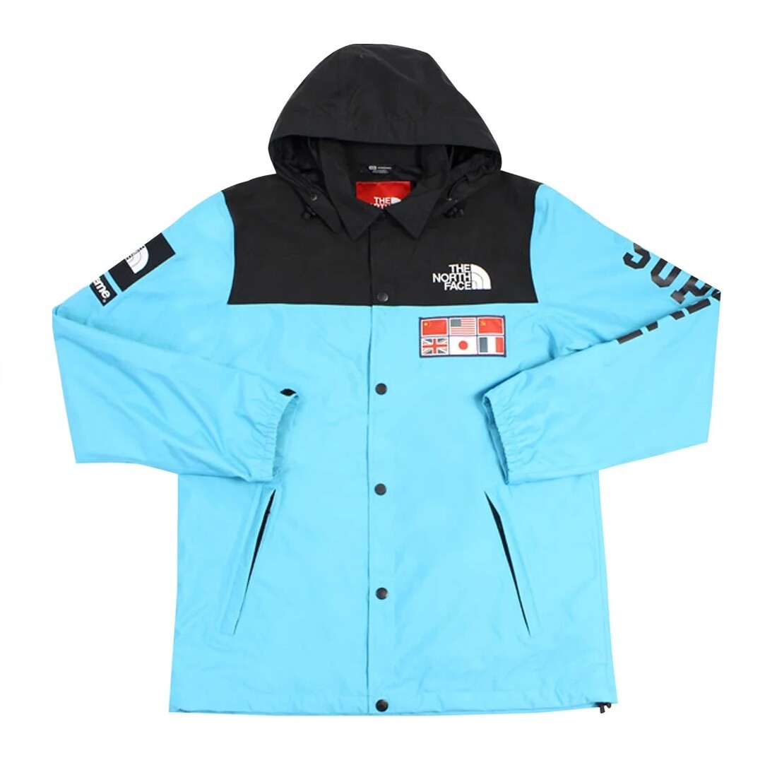 

Куртка Supreme x The North Face Expedition Coaches, голубой