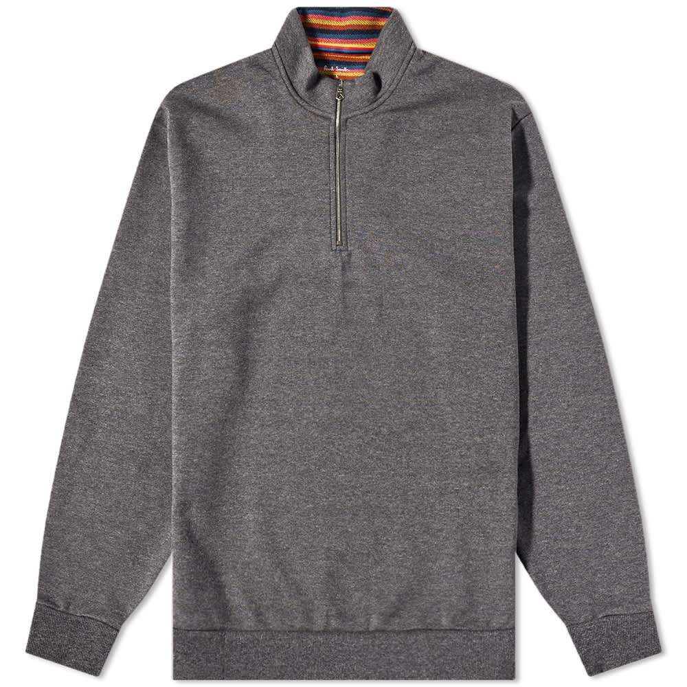 

Толстовка Paul Smith Half Zip Sweat, Серый