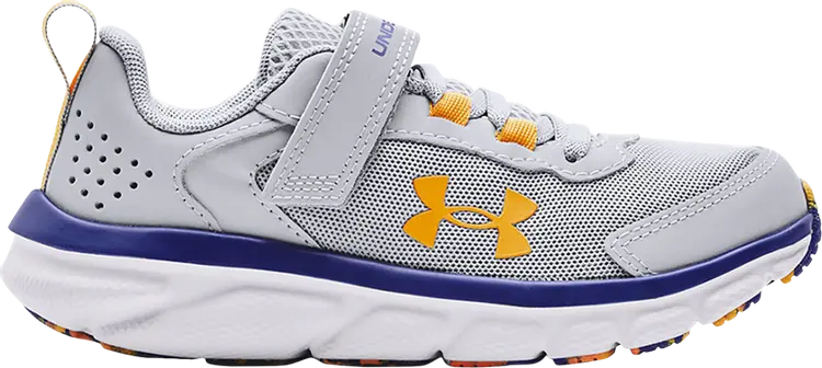 

Кроссовки Under Armour Assert 9 AC PS Mod Grey Bauhaus Blue, серый