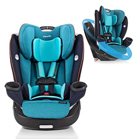 

Детское автокресло Evenflo Gold Revolve Sapphire Convertible, бирюзовый