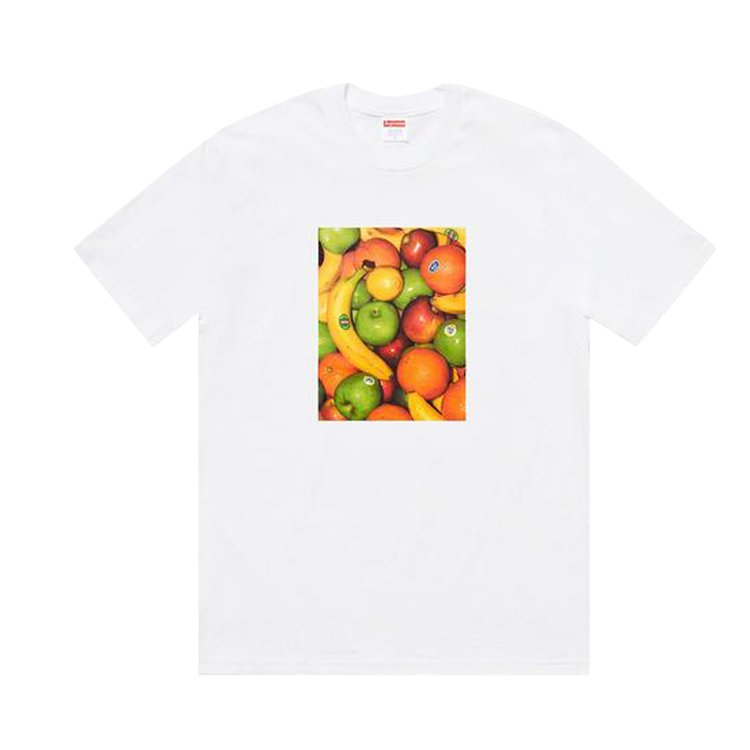 Футболка Supreme Fruit Tee 'White', белый футболка supreme fruit tee green зеленый