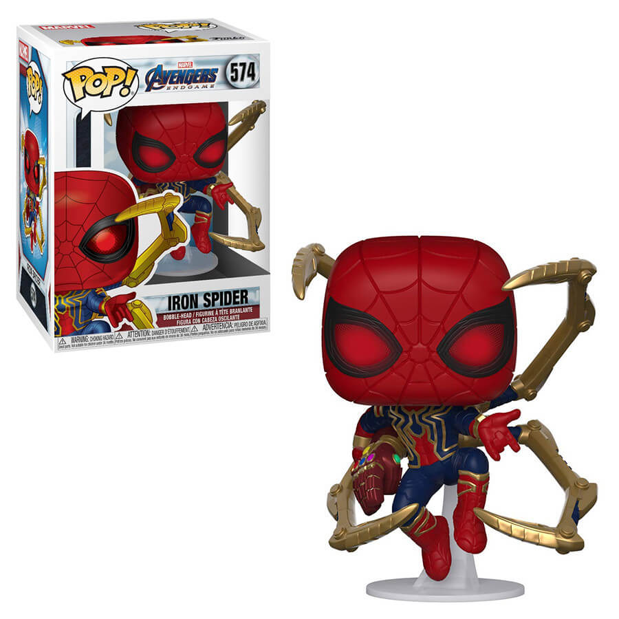 Фигурка Funko Pop! Marvel: Avengers Endgame - Iron Spider with Nano  Gauntlet – купить из-за границы через сервис «CDEK.Shopping»