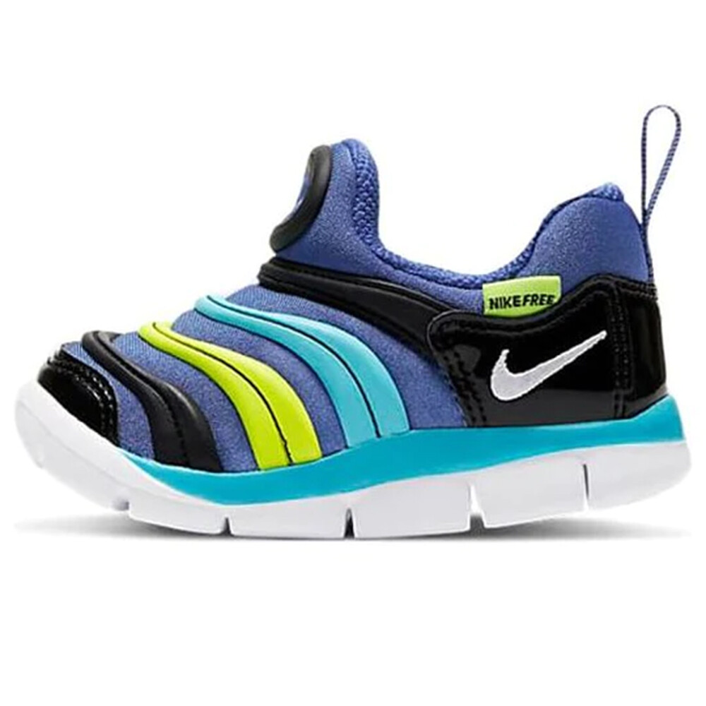 

Кроссовки Nike Dynamo Free, чёрный/голубой/желтый