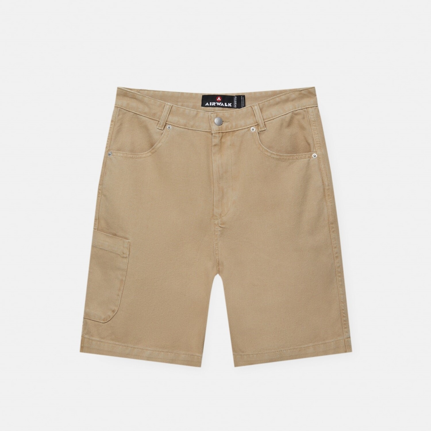 

Шорты Pull&Bear Bermuda With Airwalk Pockets, светло-коричневый