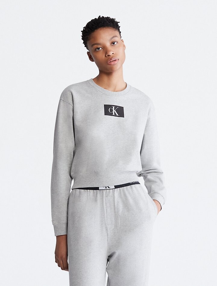 

Толстовка Lounge Calvin Klein 1996 Calvin Klein, серый