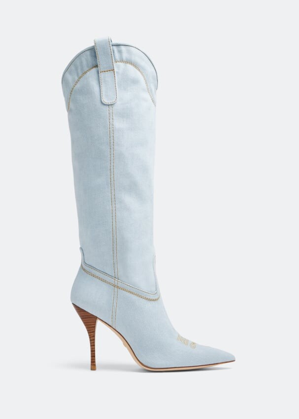 

Ботинки STUART WEITZMAN Outwest 100 boots, синий