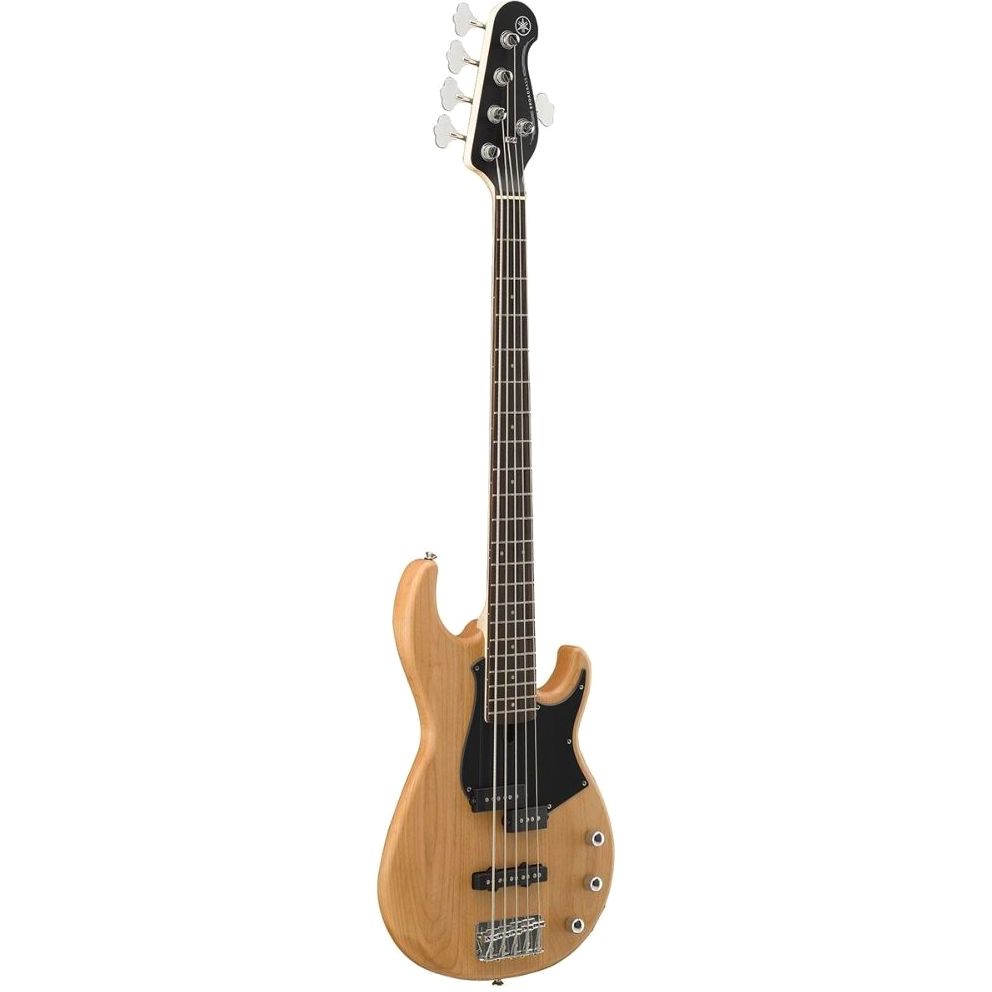 цена Электрическая 5-струнная бас-гитара Yamaha BB235YNS, желтый натуральный сатин