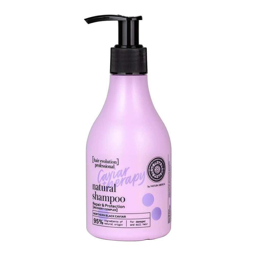 

Natura Siberica Hair Evolution Caviar Therapy Natural Shampoo натуральный шампунь для поврежденных и тусклых волос 245мл