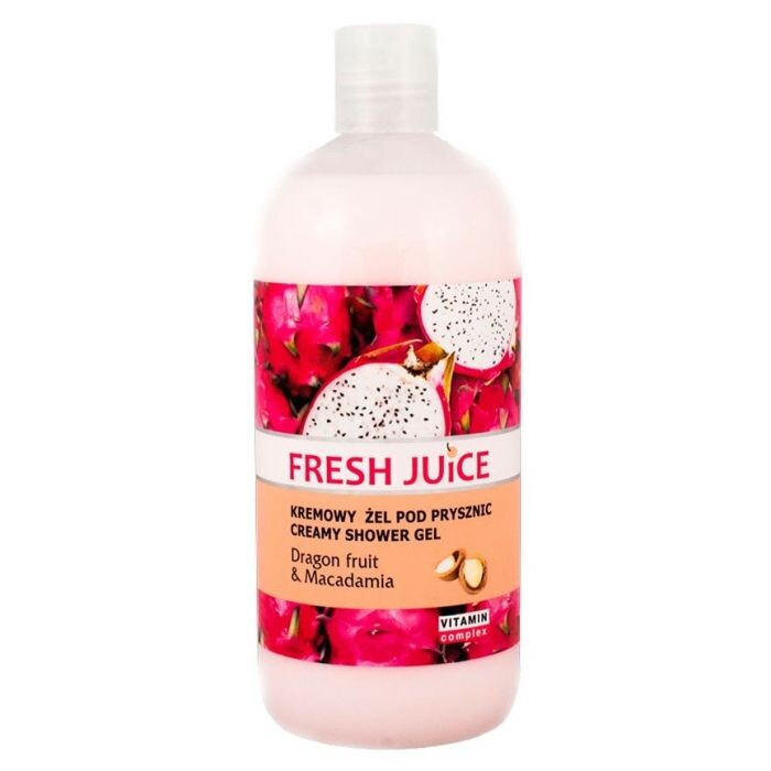 

Гель для душа Gel de Ducha Dragon Fruit y Macadami Fresh Juice, 500 ml