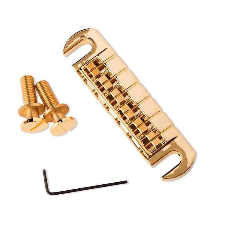 

PRS Регулируемый стоптейл-бридж с шипами Gold PRS Adjustable Stoptail Bridge with Studs