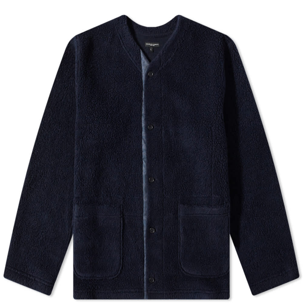

Джемпер Engineered Garments Shaggy Wool Cardigan, Черный