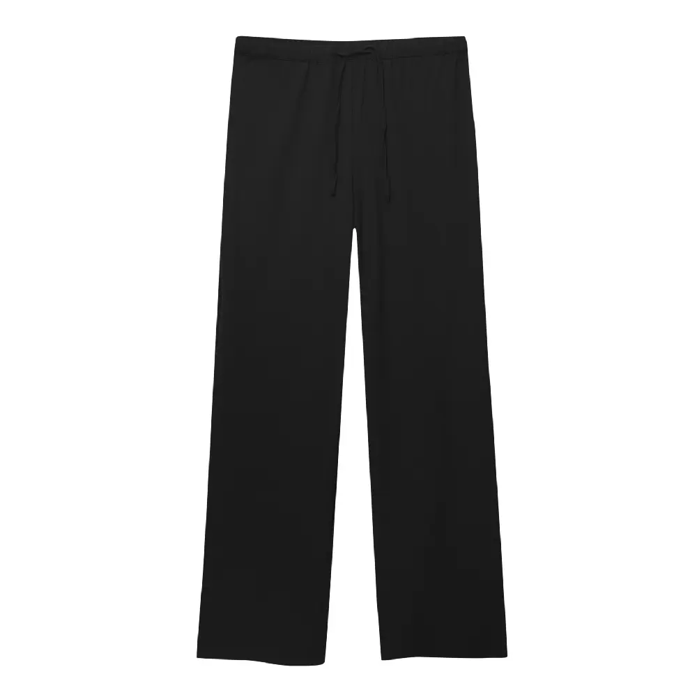 

Брюки Pull&Bear Flowing With Elastic Waistband, черный