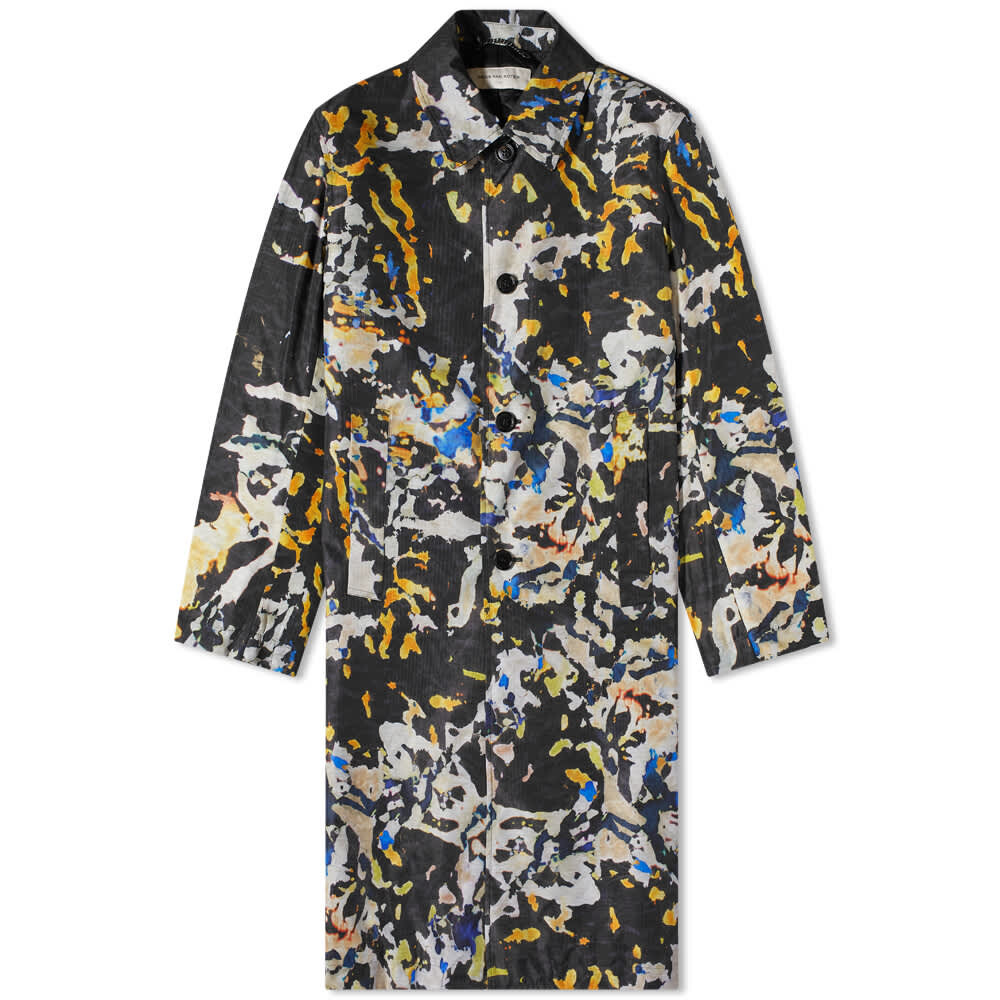 

Нейлоновый Mac с принтом Rankle Dries Van Noten, Серый