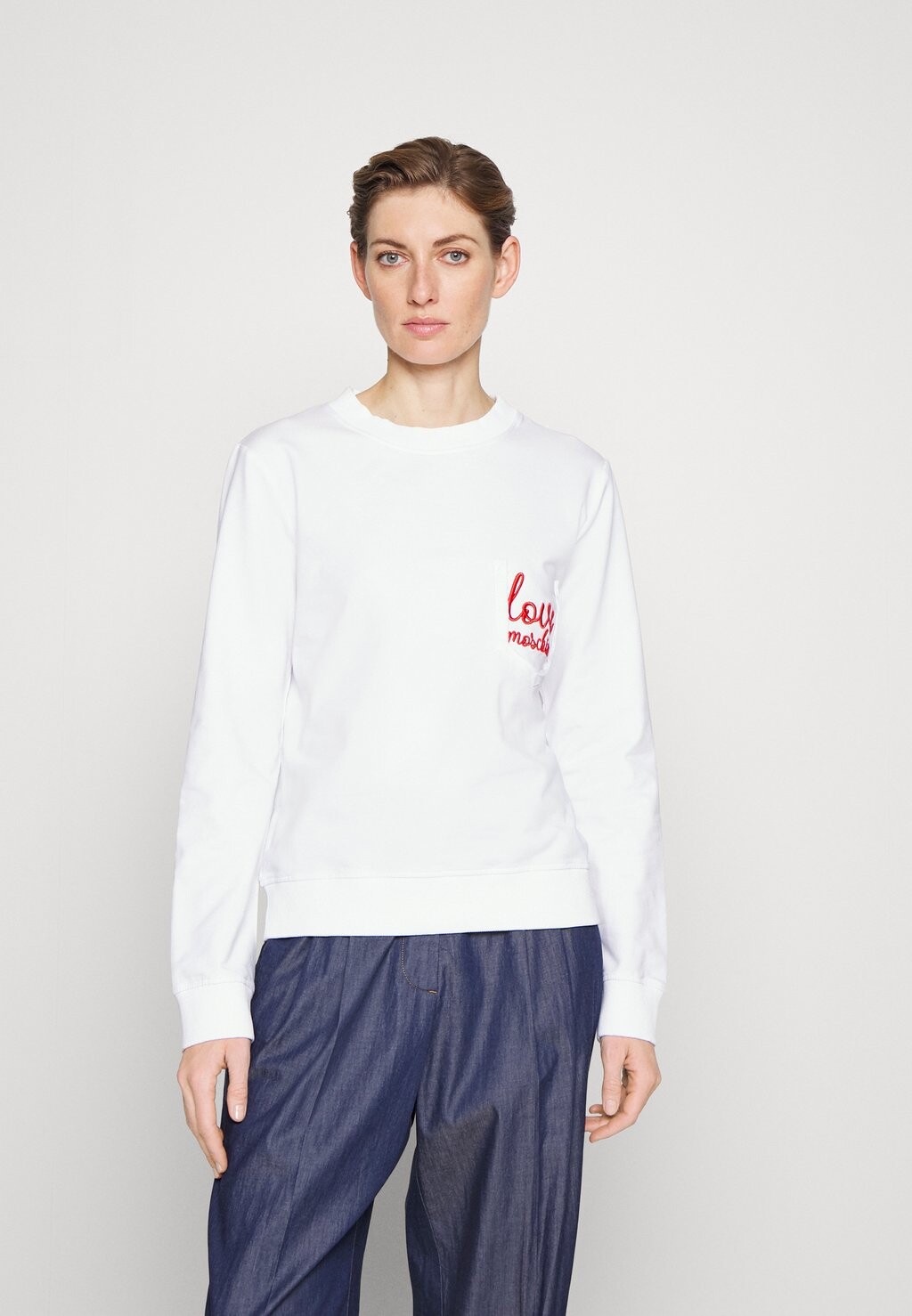 

Толстовка Love Moschino, белый
