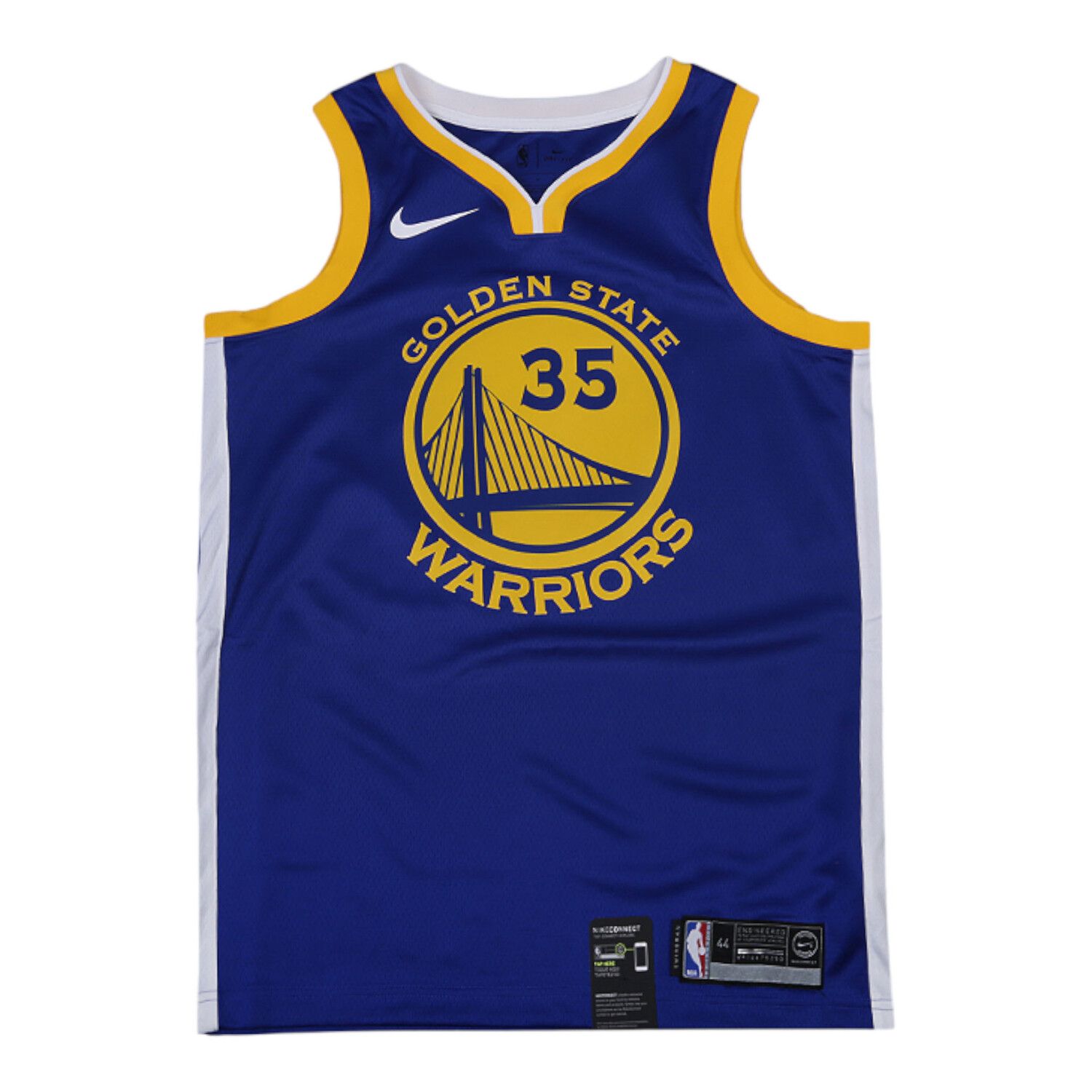 

Майка Nike Kevin Durant Golden State Warriors Icon Edition Swingman, синий